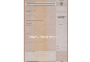 Академическая справка в Дзержинске