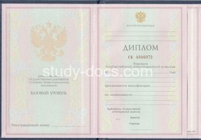 Диплом колледжа 1997-2002 в Дзержинске