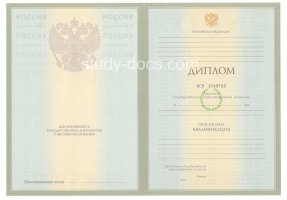 Диплом специалиста 2004-2009 в Дзержинске