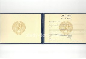 Диплом техникума ссср старого образца в Дзержинске